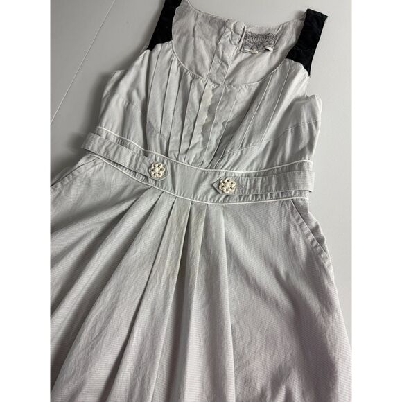 Anthropologie Floreat Women's Bud To Bloom Sleeveless Pleats Pockets Size 2 - Picture 4 of 12
